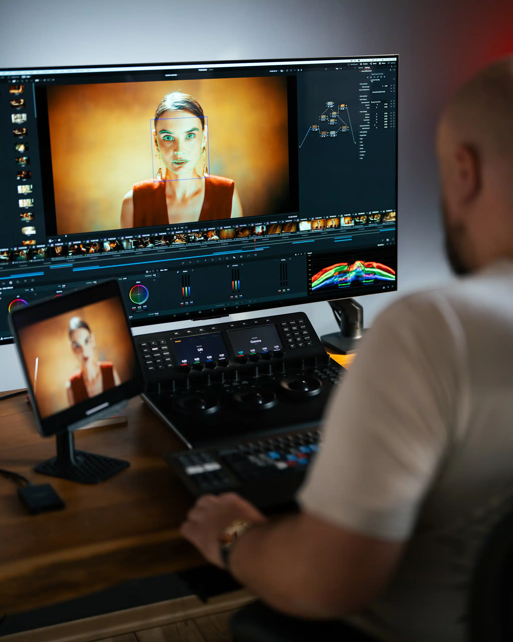 Postprodukcja filmowa: Zwiększ widoczność w sieci 6 produkcja filmowa panel do koloru