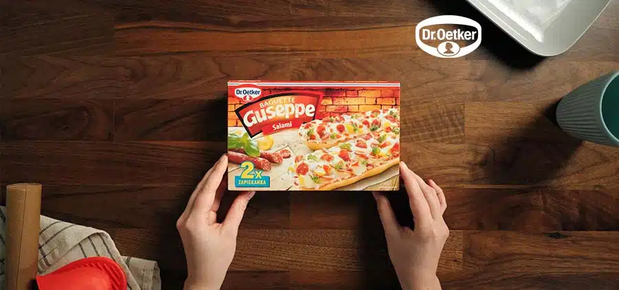 Dr. Oetker (Guseppe) – reklama digital