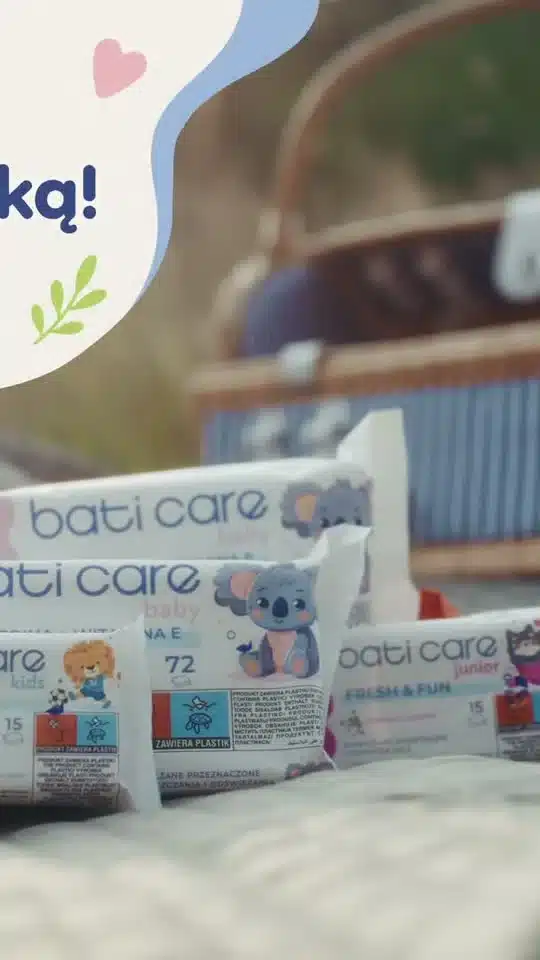 Wynik cięcia automatem: logo poza kadrem, claim urwany