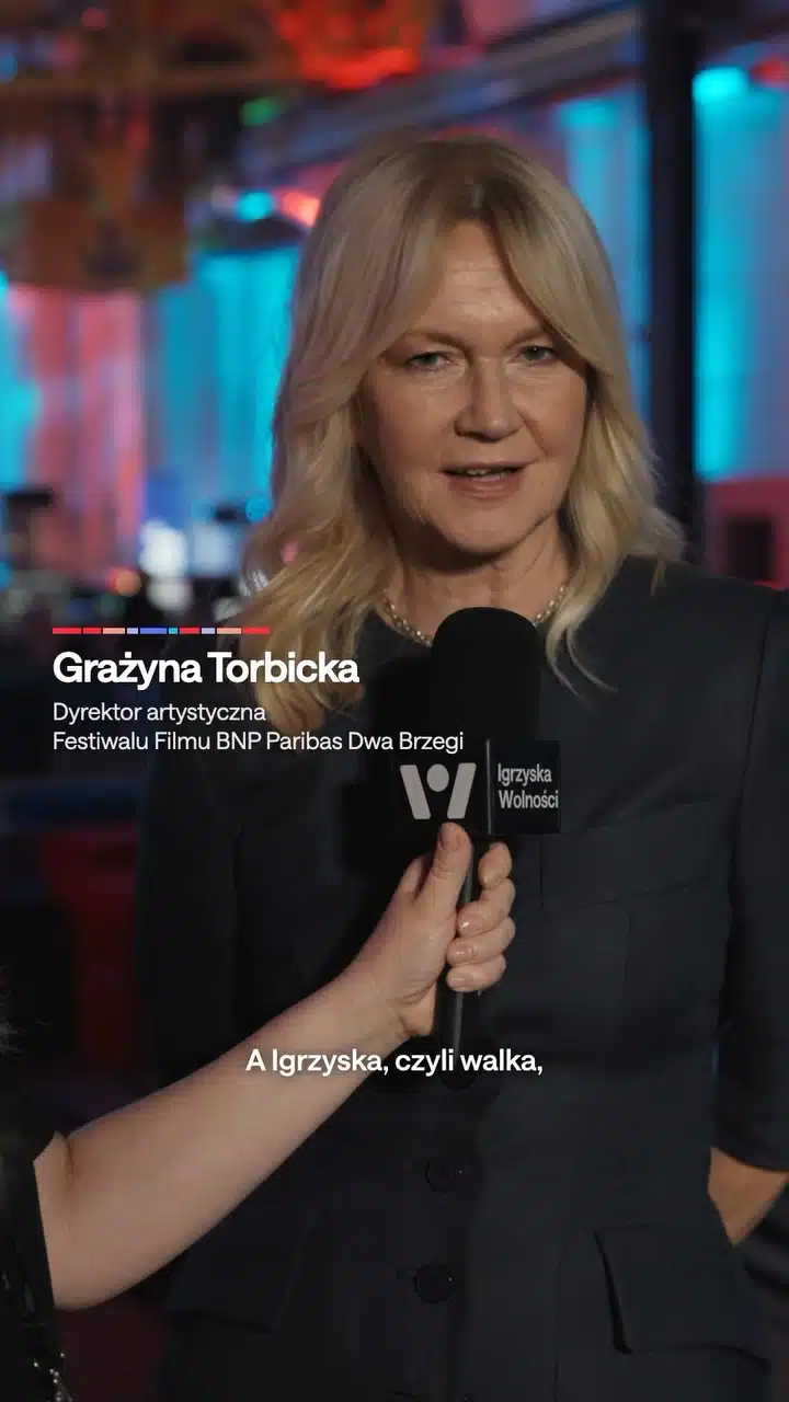 Rolki z eventu oddawane tego samego dnia 3 Kadr rolki z Grażyną Torbicką na Igrzyskach Wolności
